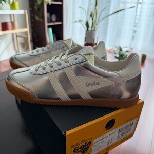 Gola Elan Silver/Off White, Women size 10